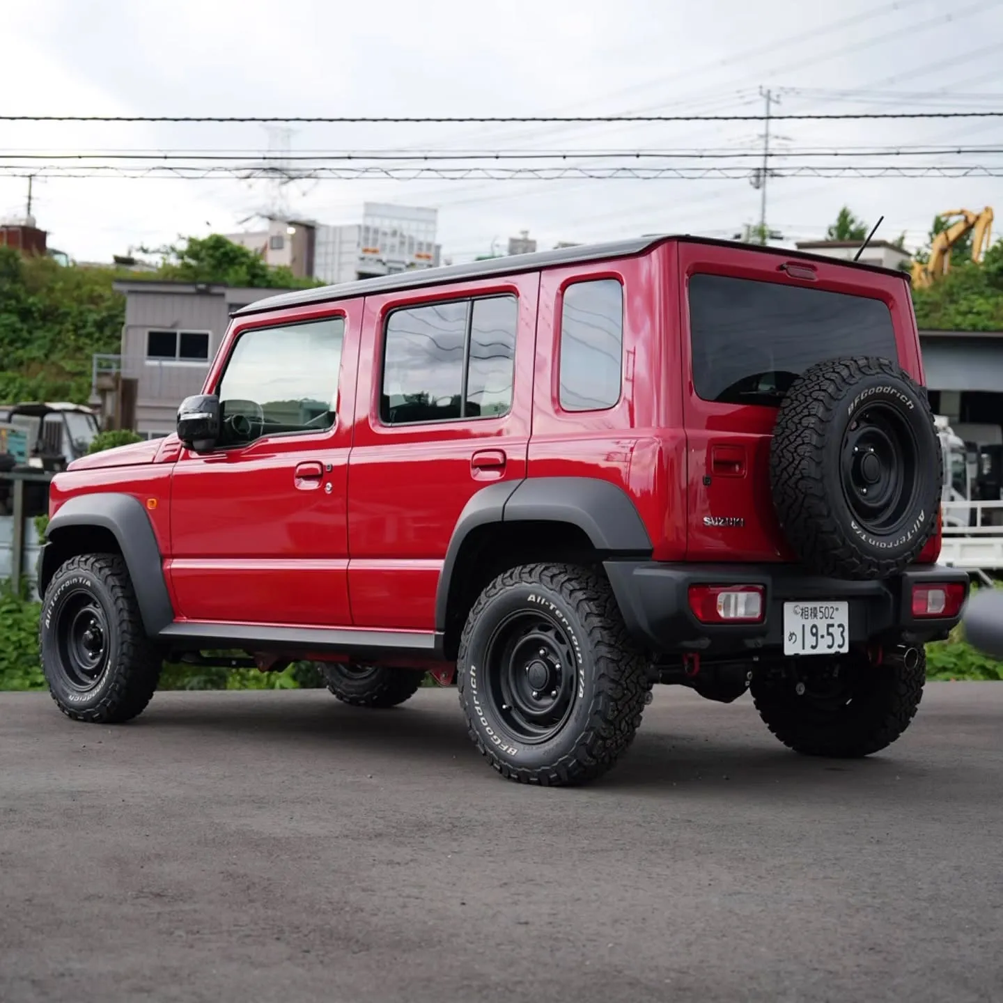 ジムニーノマドの展示車に新作の「BFグッドリッチ AT KO...