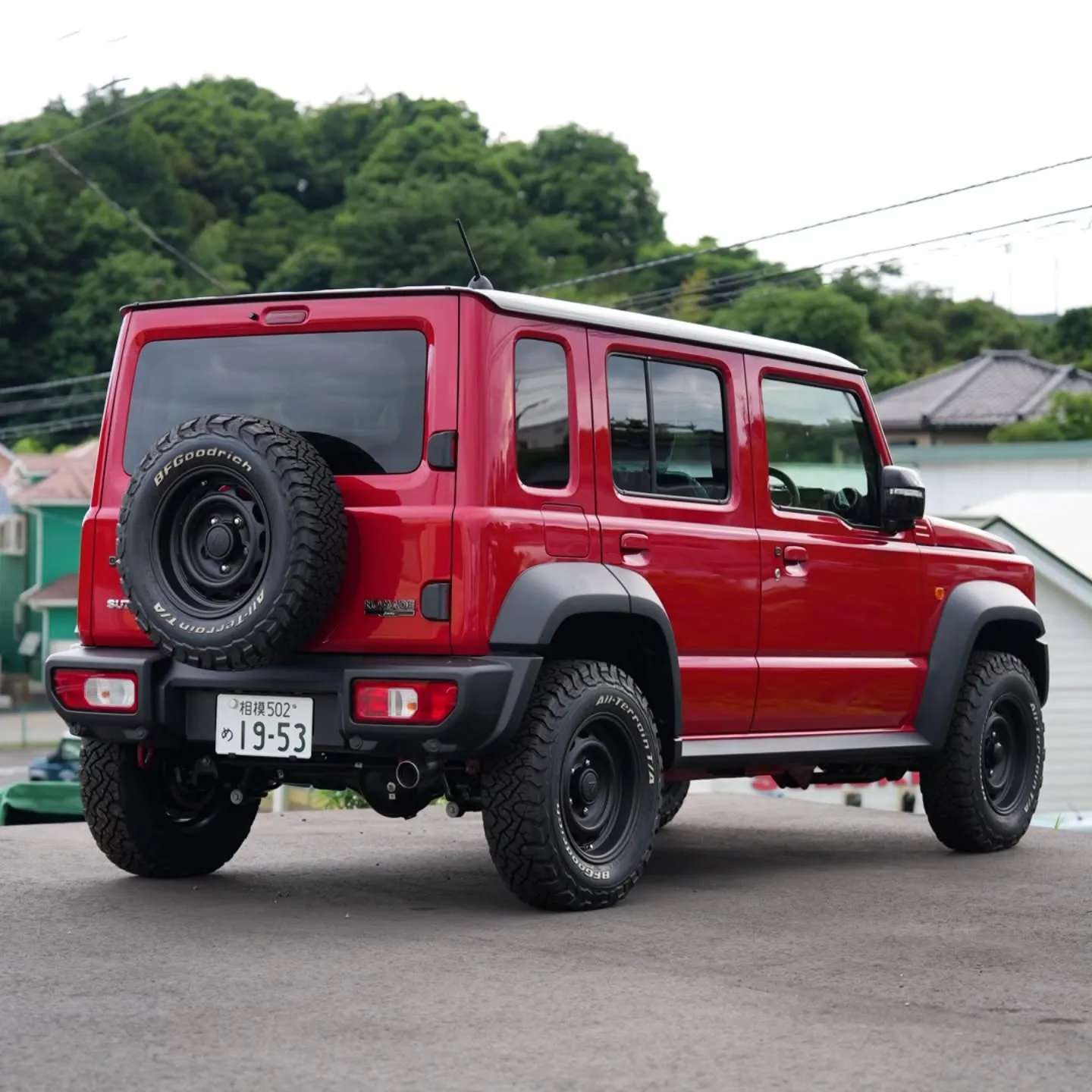 ジムニーノマドの展示車に新作の「BFグッドリッチ AT KO...