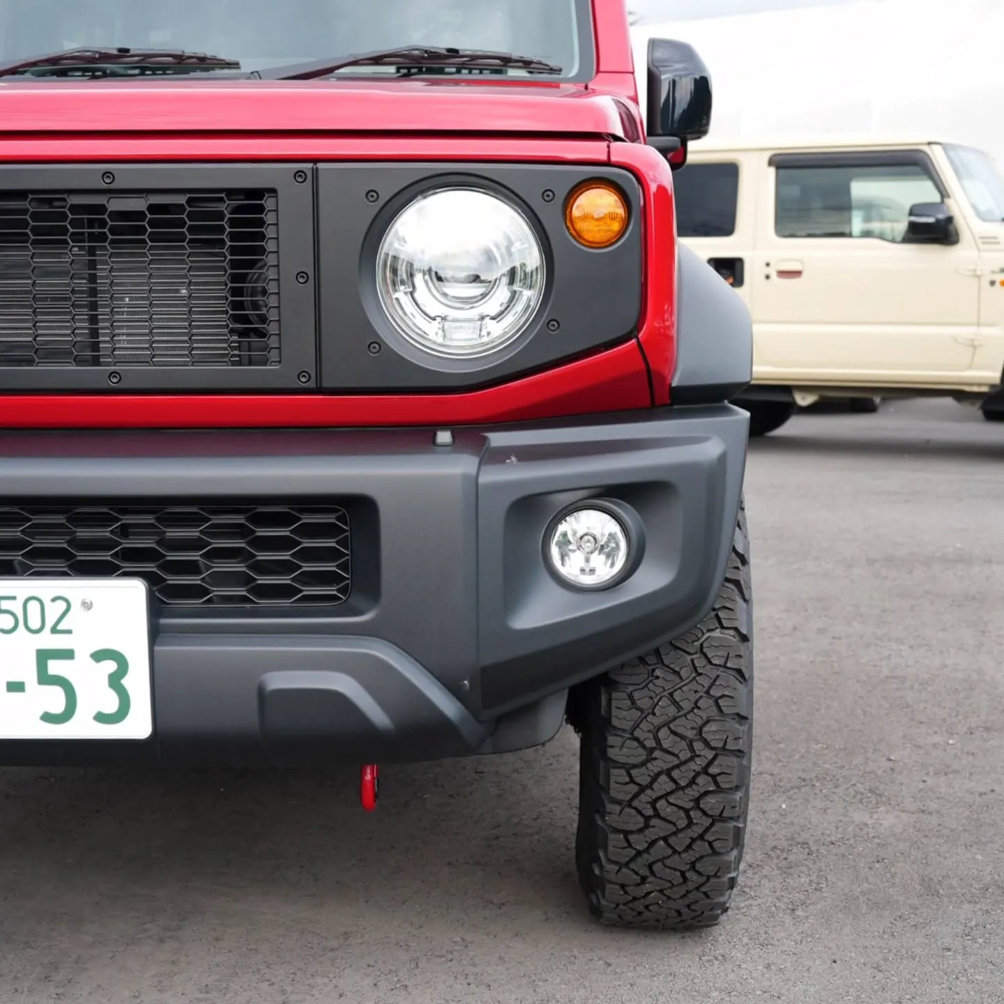 ジムニーノマドの展示車に新作の「BFグッドリッチ AT KO...