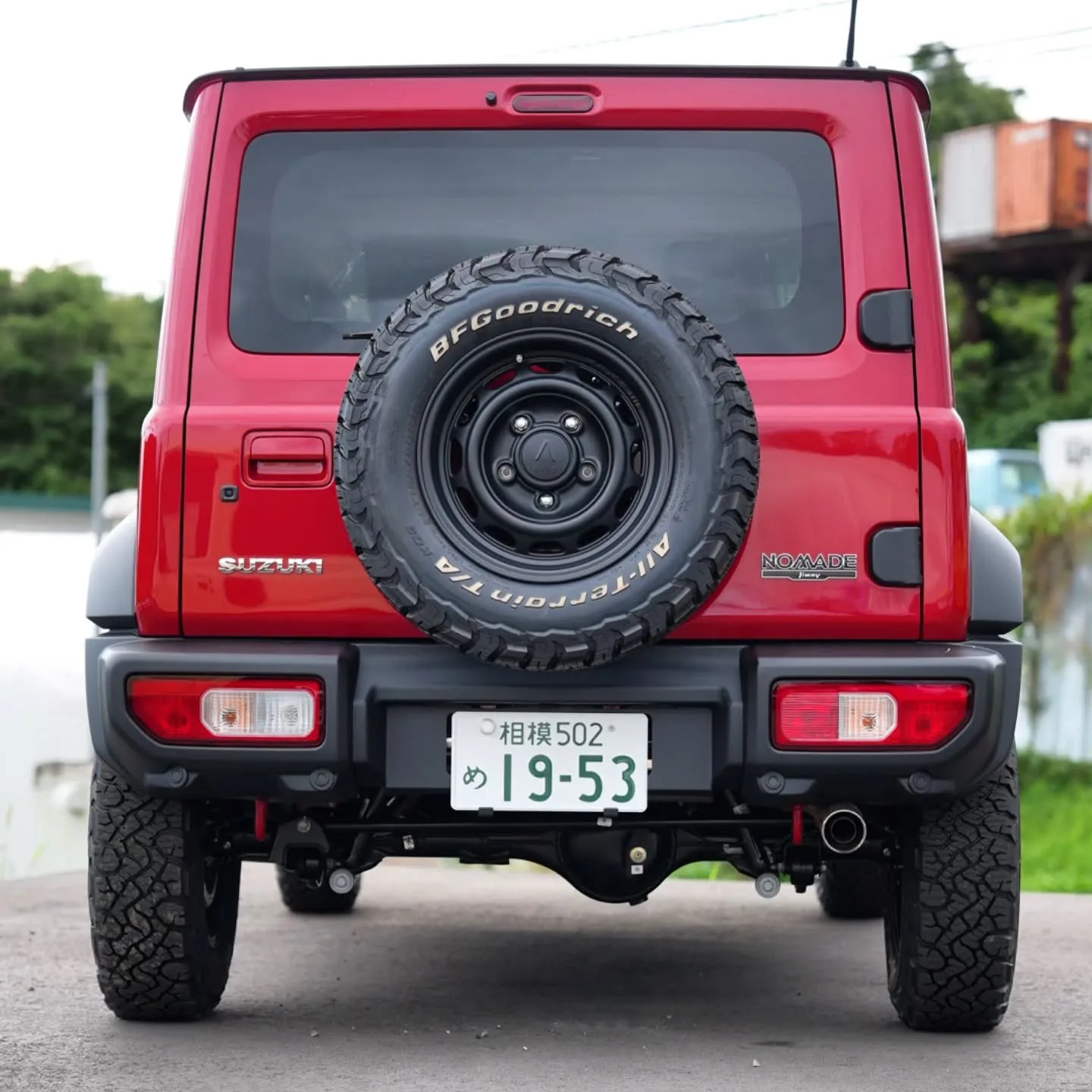 ジムニーノマドの展示車に新作の「BFグッドリッチ AT KO...