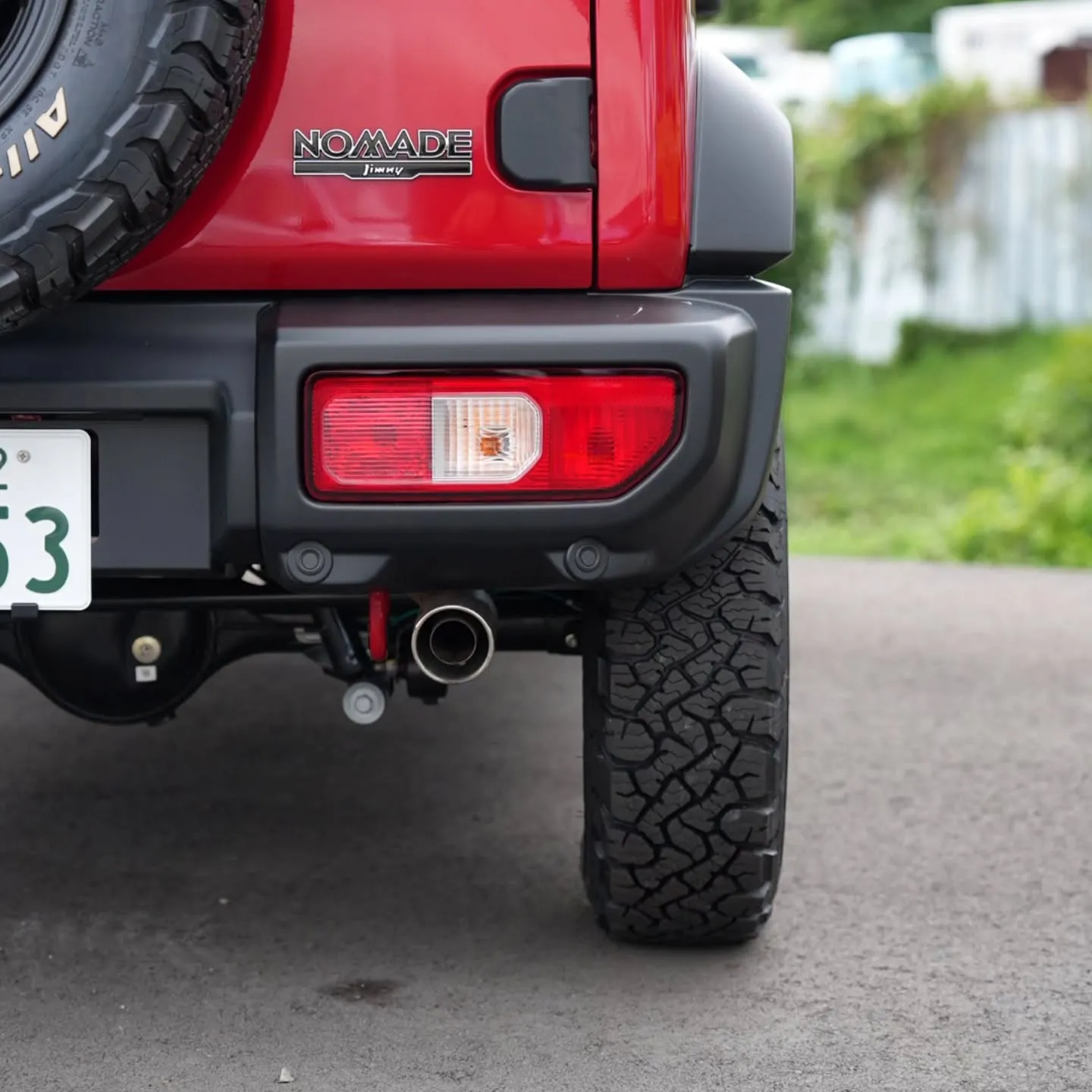 ジムニーノマドの展示車に新作の「BFグッドリッチ AT KO...