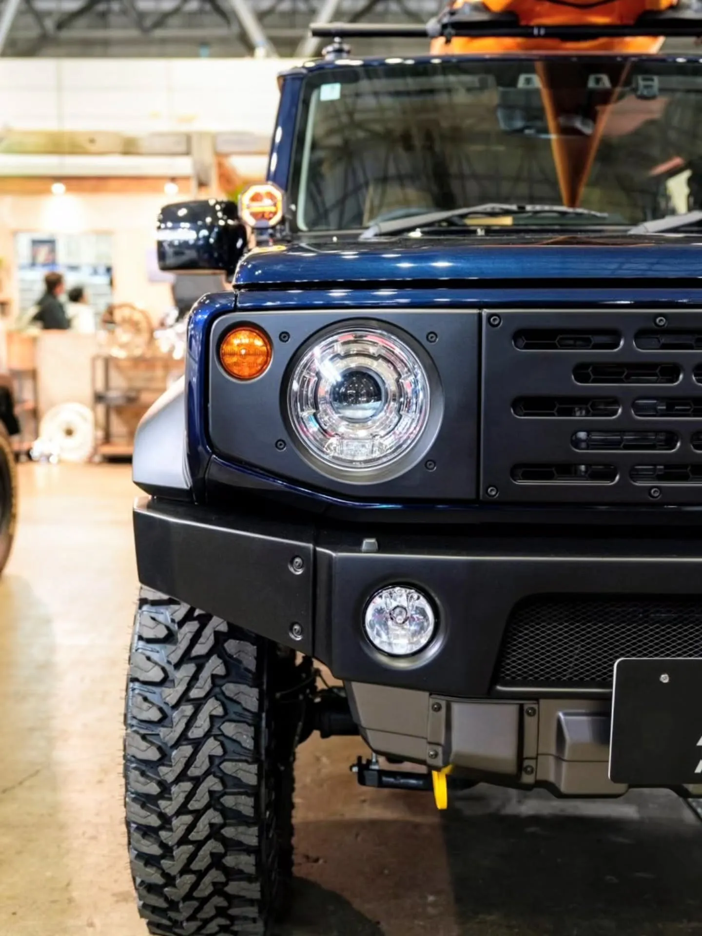 東京オートサロンでお披露目のノマドAPIOデモカー。